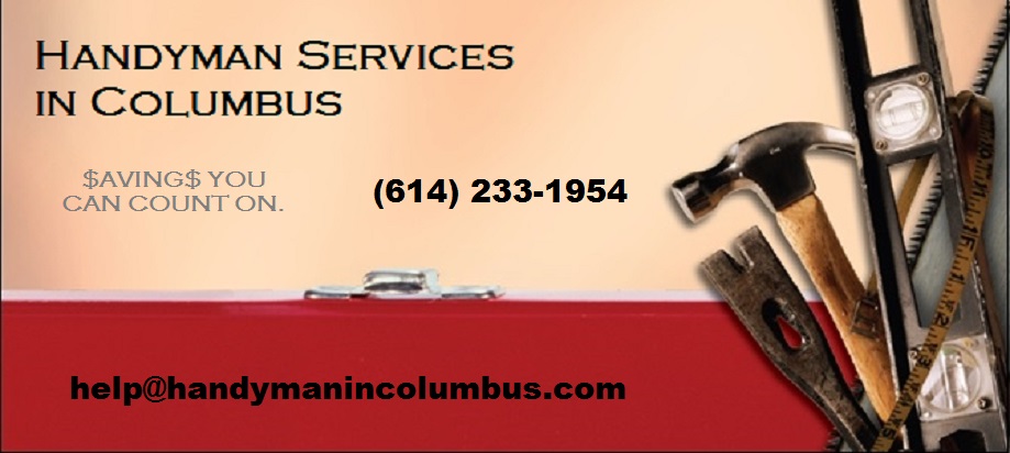 Columbus handyman service, plumbing,                              electrical, cabinets, countertops, drywall                              repair, lawn mowing, trimming, edging,                              fence installations and repairs, you name                              it, we can do it.