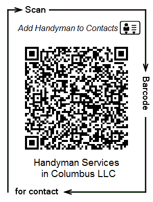 Handyman Services in Columbus
                                contact QR code